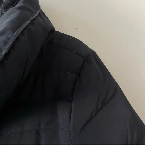 ZARA Down Feather Long Puffer Jacket Winter Trench - Picture 5 of 11